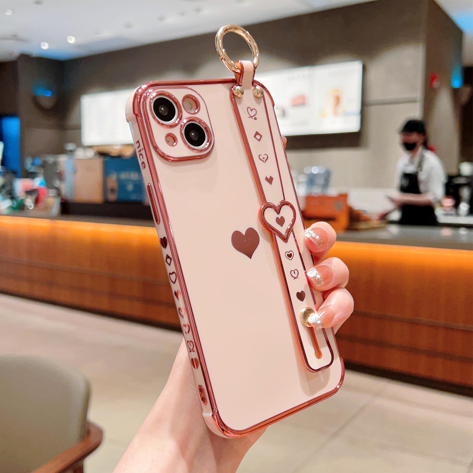 Fashion Heart Shape Tpu   Phone Accessories display picture 6