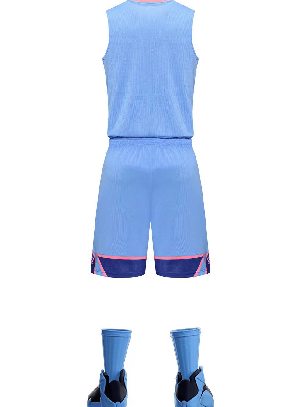 Verano doble bolsillo juego de ropa de baloncesto hombres y mujeres grupo de compras deportivas competición de entrenamiento transpirable chaleco de entrenamiento