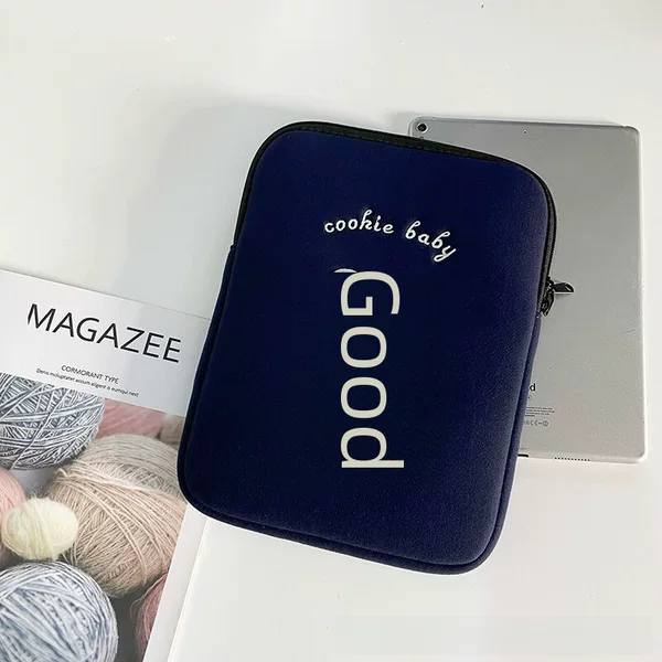 Korean cute tablet bag ipad11/10.9-inch storage bag Huawei 10.8-inch protective case liner bag