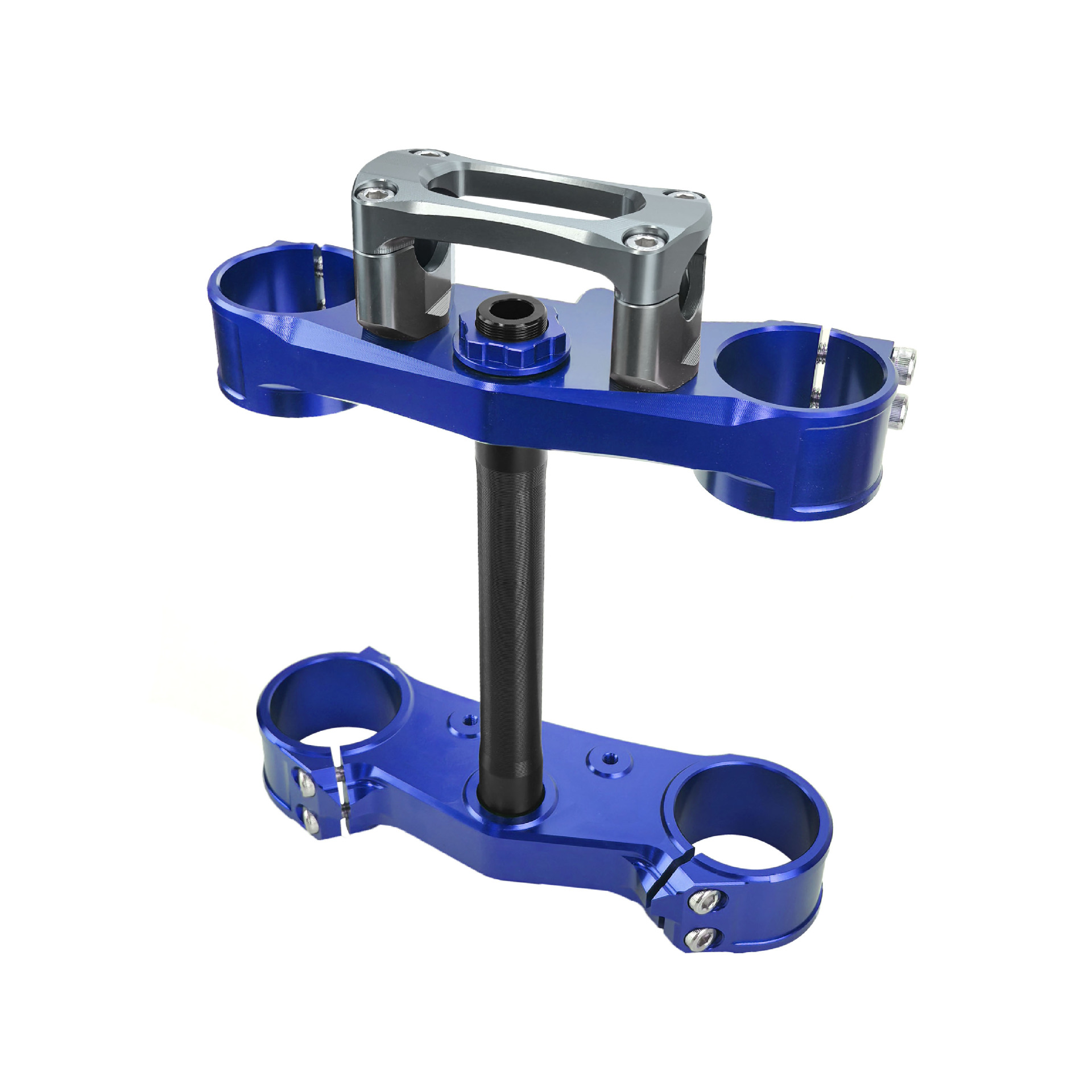 Off-Road Motorcycle 7075 Upper and Lower Connecting Plate Modification Parts Crf250L/300L Steering Column Assembly Handlebar Clamp