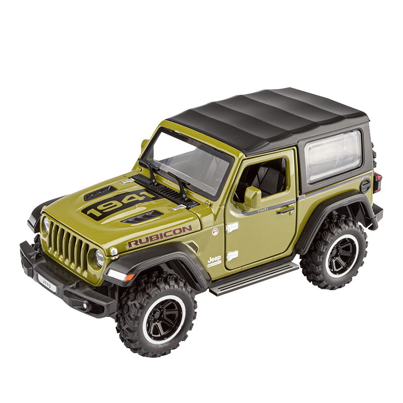 (2개) JIANYUAN 1:32 WRANGLER LINCOLN 시뮬레이션 합금 모델 HUILI PLAY 홈 장식품 어린이 장난감 크로스 국경 핫 세일