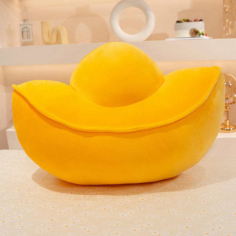 Simulación de muñecas de peluche Yuanbao muñecas felicitaciones para hacer fortuna Jin Yuanbao creativo para atraer la riqueza Jinbao cojín de decoración del hogar