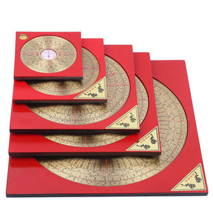 Feng Shui Compass 3 дюйма, 5 дюймов, 6 -дюймовый 8 -дюймовый 10 -дюймовый трехсторонний комплексный высокий уровень высокой высоты