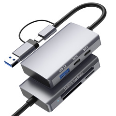 Type-cハブコンピュータ拡張ドックUSB3.0オールインワンhub cf/SD/TFOTG多機能カードリーダー