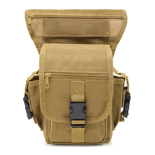Motorcycle Cycling Motorcycle Crossbody Bag Outdoor Waterproof Sports Waist Bag Men's Large Capacity Tactical Leggings Bag