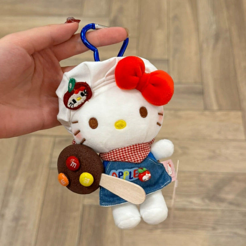 Hello Kitty, sanrio, оригинальная плюшевая кукла, брелок, подвеска