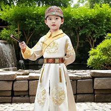 清朝阿哥服装男童汉服古装满族宫廷贝勒爷太子皇子故宫旅拍摄影服