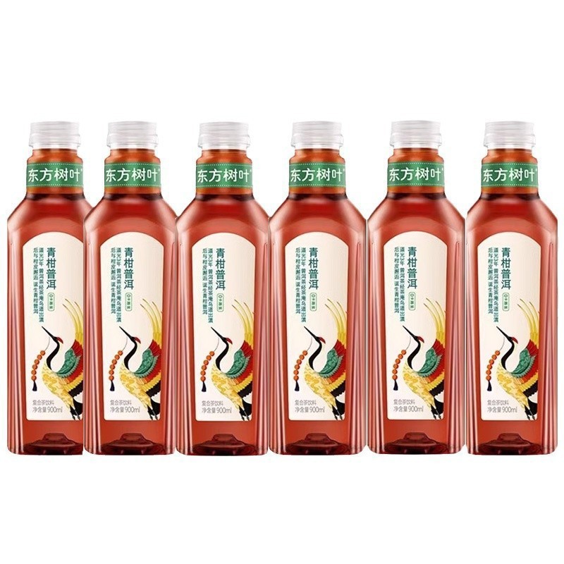 农夫山泉东方树叶茉莉花茶900ml12瓶装整箱大瓶500ml批发饮料|undefined