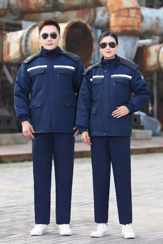 冬季棉服工作服棉衣劳保服可拆棉袄冷库防寒冬装工装防静电|undefined