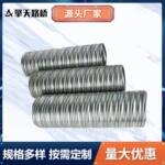 桥梁预应力金属波纹管镀锌双壁螺旋穿线管预埋大口径钢绞线波纹管