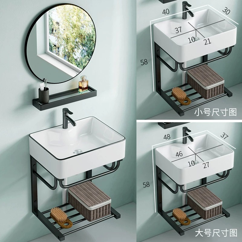 lavabo simple tipo pared tipo casa pequeña lavabo único lavabo mini lavabo doméstico lavabo cerámico pequeño lavabo