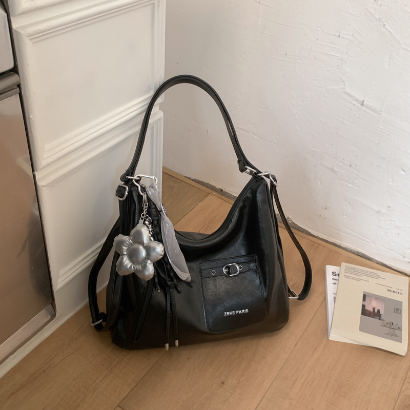 Bolsas de tendencia transfronteriza de gran capacidad para mujeres 2026 nueva moda coreana multipropósito mochila de viaje ocio bolsa de mano image 9