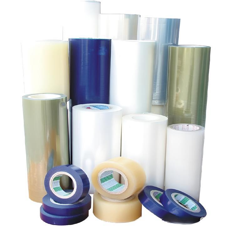 保护膜厂家供应PET高透明中粘性保护膜 单张冲型保护膜