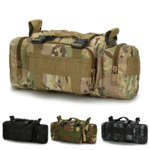 运动斜挎包户外垂钓鱼防水跑步包腰包相机包摄影战术包多功能腰包