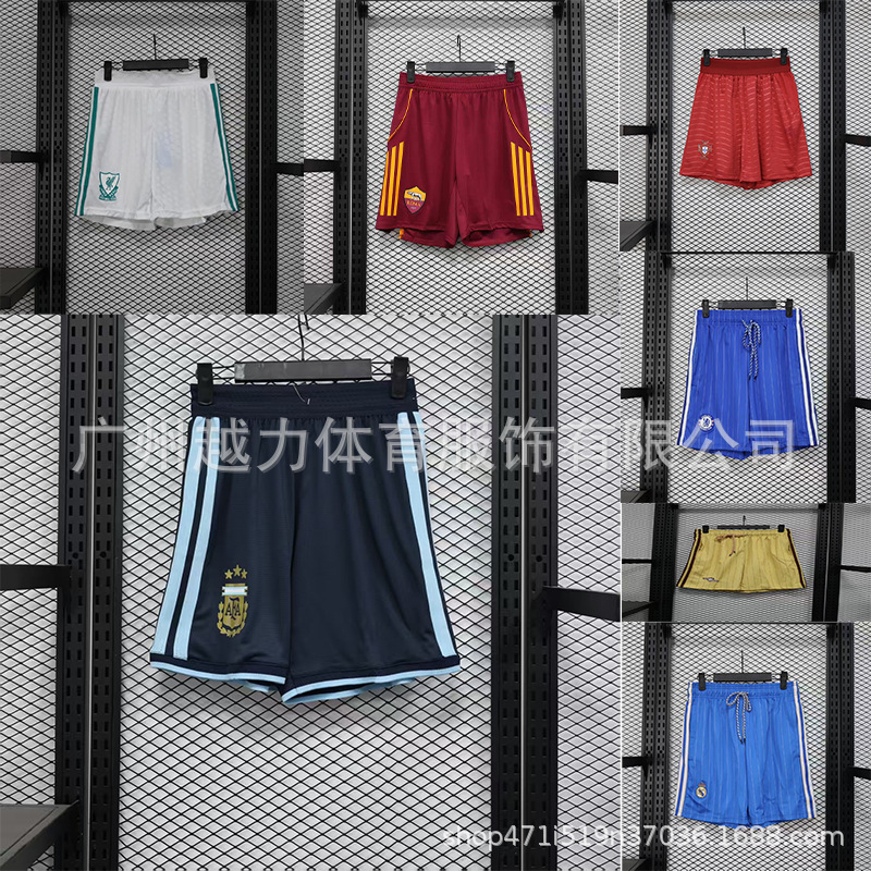 26-27 Season Player Version Shorts Real Madrid Chelsea Arsenal Mesh Breathable Quick-Drying