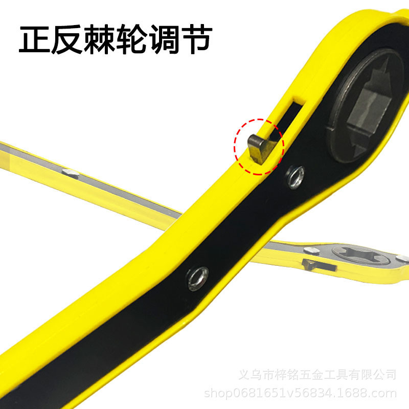 車載ジャッキ省力ラチェットレンチ自動車小型車用十字レンチのタイヤ取り外し工具|undefined