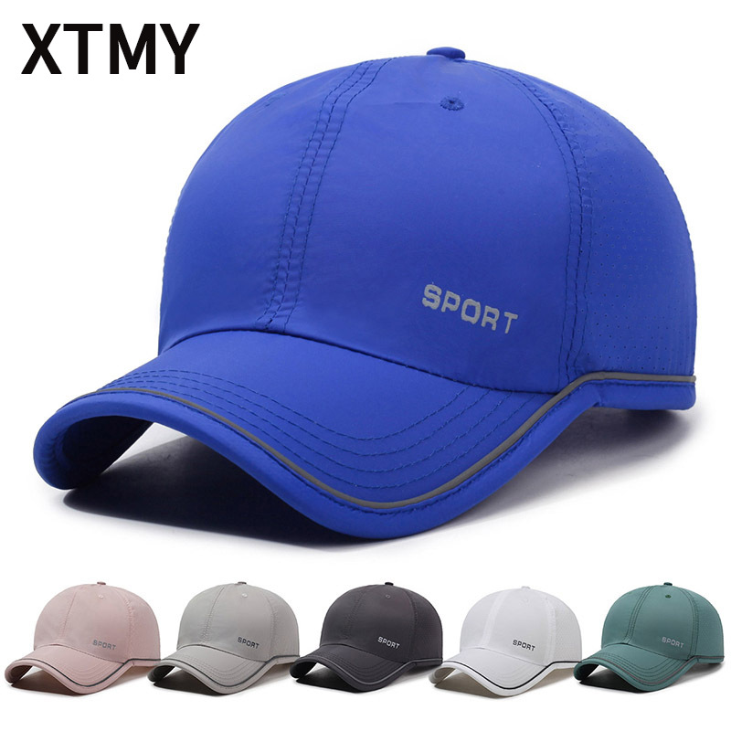 Men's Quick Drying Outdoor Sun Protection Hat Versatile Thin Sports Baseball Cap For Running Women's Sunshade Cap_voghion.com