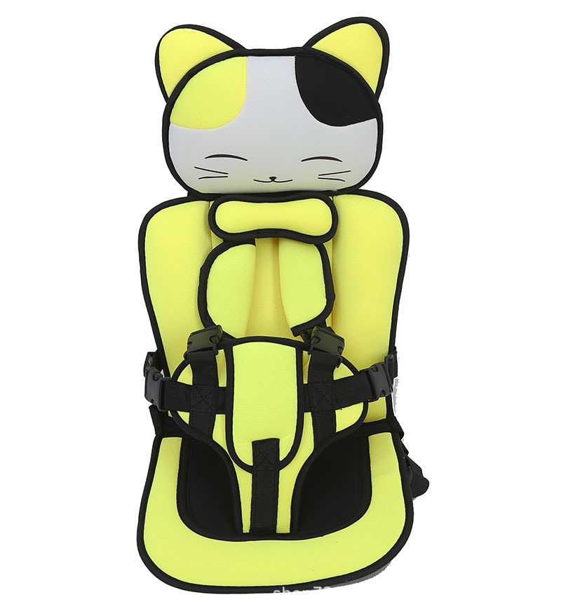 Mini Cat Model Non-Computer Electric Tricycle Seat Cushion Stroller Stroller Thickeneded Sponge Cushion Straps