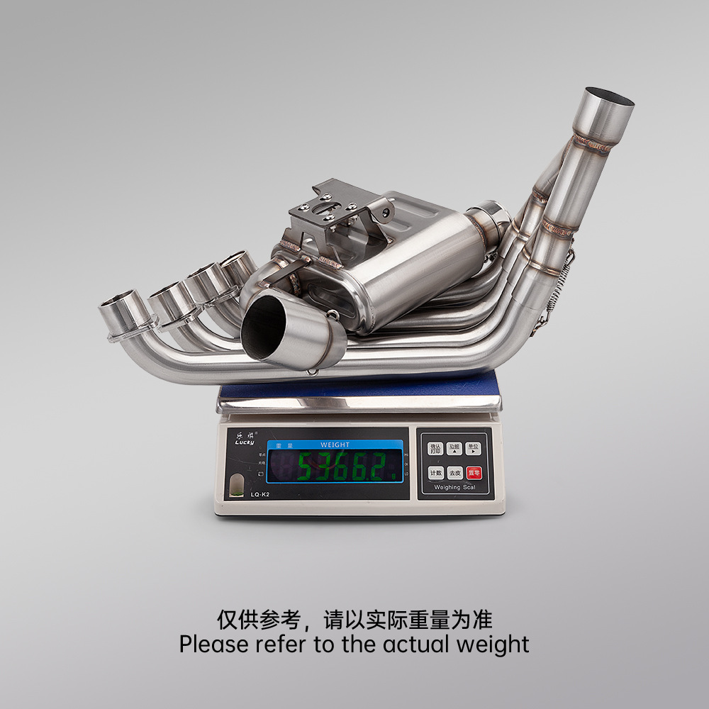 Motorcycle Motorcycle Cbr650 Full Section Exhaust Pipe Modification Front and Rear Muffler Set 2021-2024
