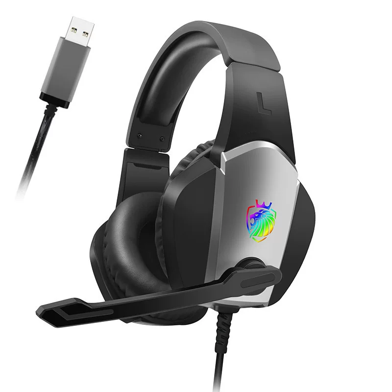 Трансграничная гарнитура для интернет-кафе с подсветкой RGB, мощными басами, 7.1-USB стерео, игровая гарнитура HIFI, оптовая продажа