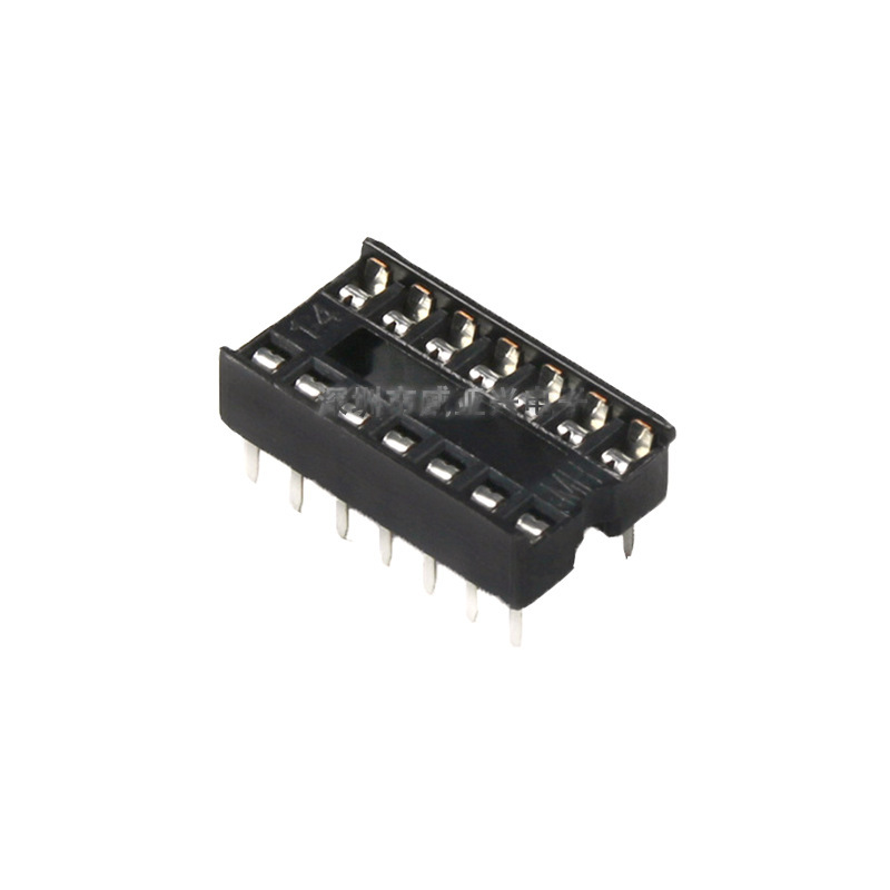 方孔IC插座芯片底座集成电路座子 PCB线路板单片机电路板集成块座|undefined