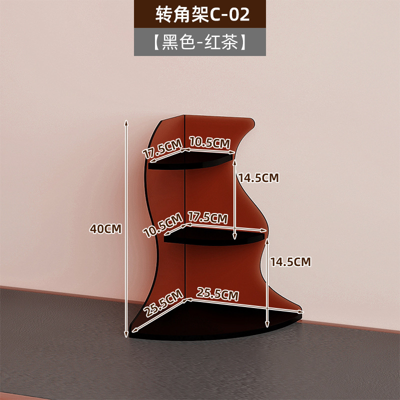 オフィスコーナーコンピュータ高架三角ステーションモニター高架コンピュータ収納ラックコーナー収納ラック|undefined