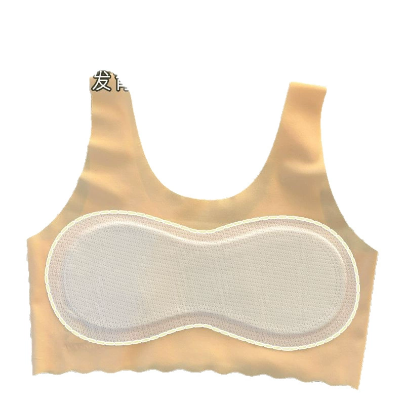 Summer thin underwear, silk vest for elementary school students, children's bra, 7-13 years