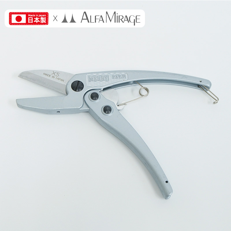 Alfa Mirage日本软材质剪钳 190mm皮革橡胶电缆软管木材裁钳子