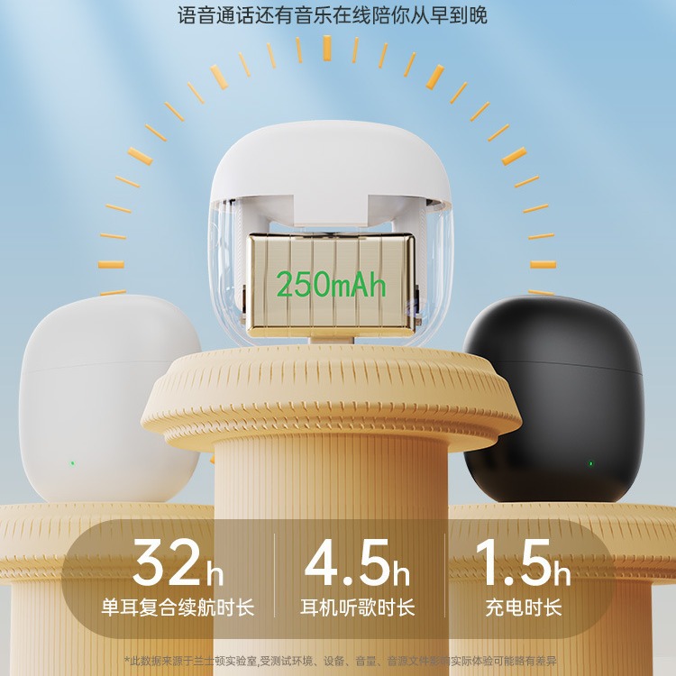 Lanston TN31 auricular Bluetooth inalámbrico auriculares deportivos pequeños y de alto aspecto ultra-larga resistencia adecuada para Android Apple