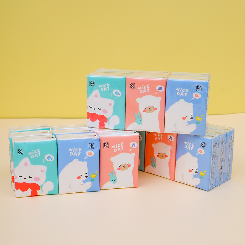 Papier blanc ivre et frais