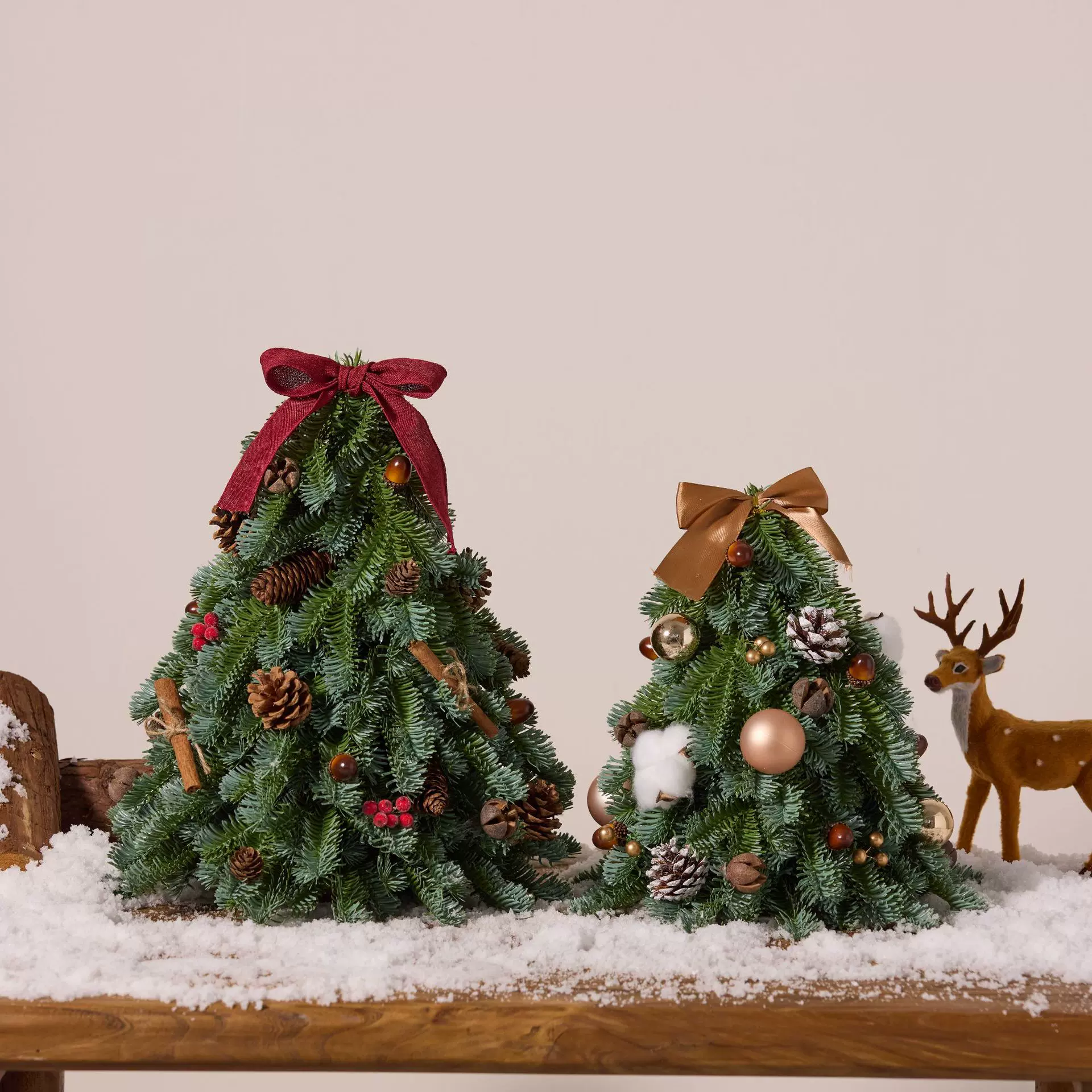 新款圣诞树小型饰品套装圣诞树diy圣诞节礼物仿真pe诺贝松新年树