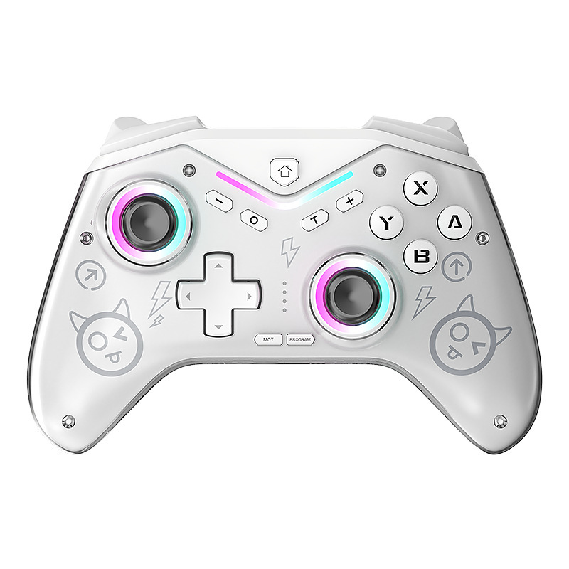 工場新製品switchゲームハンドルRGBランプマクロプログラミングボタン定義PCハンドルマグネットマスクハンドル|undefined