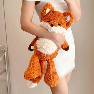 Running Fox Doll Girl Sleeping Pillow Doll Stuffed Toy Doll Cute Girl Birthday Gift