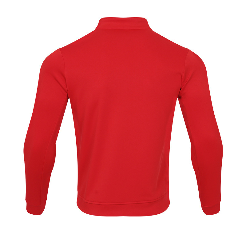 Giacca da allenamento unisex ad asciugatura rapida, con collo alto e cerniera, per corsa e abbigliamento casual (poliestere traspirante, 8 taglie)_voghion.com