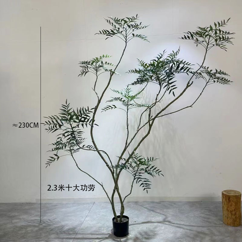 シミュレーション緑植物トップ 10 の功績島春の花クチナシの木植物造園ホーム屋内窓装飾木の装飾品|undefined