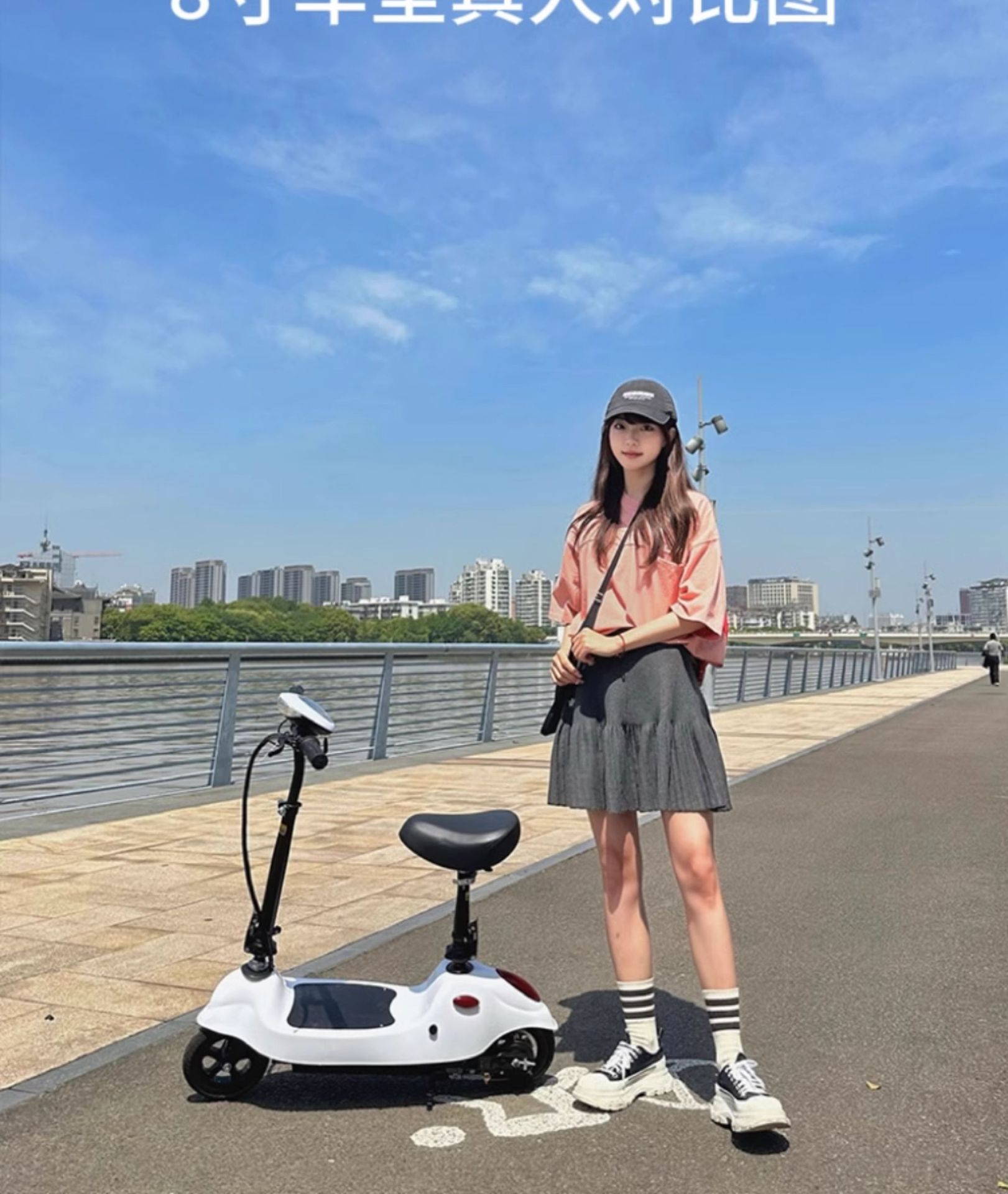 Suitable for Electric Scooters, Adult Work Scooters, Mini Electric Scooters for Girls, Foldable Dolphin Batteries