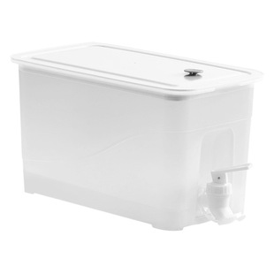 Large Capacity Cold Water Kettle with Faucet Household Refrigerator Summer Beverage Juice Lemon Teapot Milk Teapot Ice Bucket