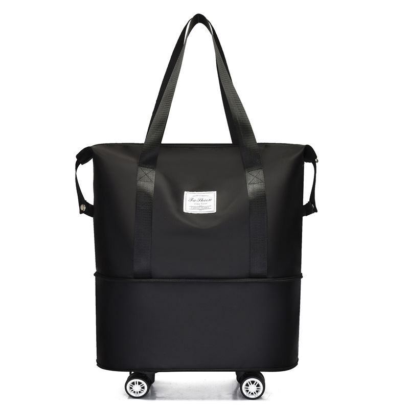 Bolsa de viaje de rueda universal bolsa de equipaje Portátil Bolsa de almacenamiento bolsa de maternidad separación húmeda y seca de gran capacidad bolsa de Yoga de fitness