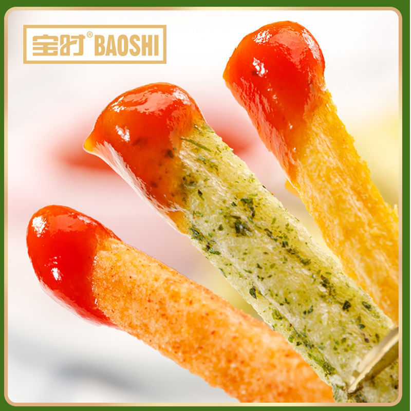 多口味薯条16包一整箱小零食番茄蛋黄海苔味休闲食品宝时汇佳