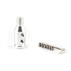 Cross-border best-selling universal aluminum alloy 12x1.25 shift lever thread adapter gear shift adapter