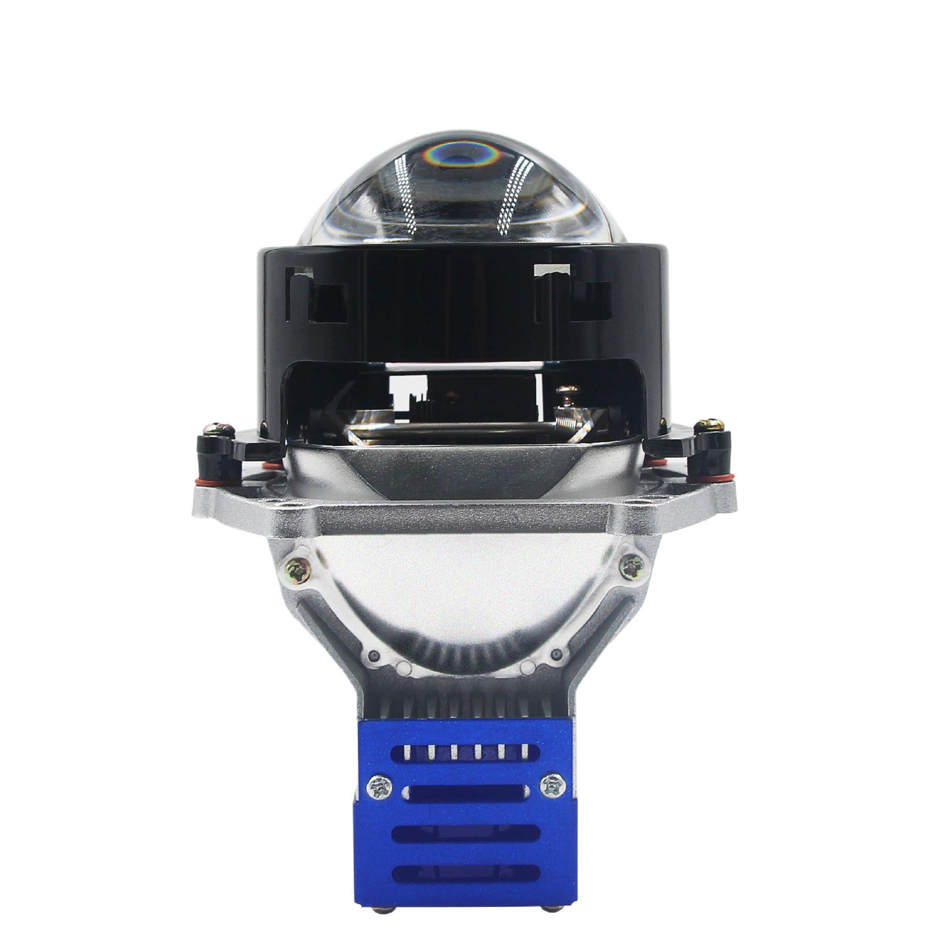 La nueva lente bifocal LED de coche de copa de luz doble solar pequeña de 3,0 pulgadas 65W luz lejana y cercana integrada seguridad universal no destructiva image 5
