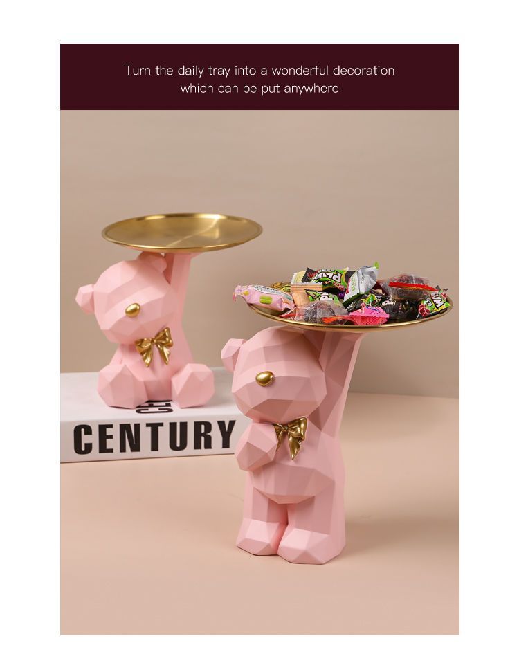 Nordic Bear Key Storage Tray 3