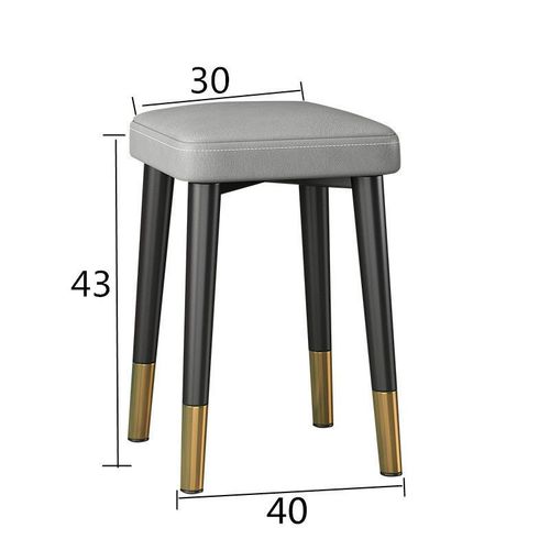 家用轻奢凳子可叠放方凳卧室梳妆凳餐桌客厅凳学生宿舍凳麻将椅子