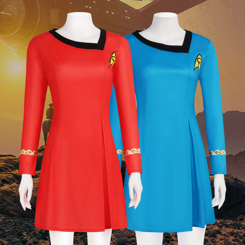 Star Trek Collection Perimeter cos StarTrek Original Series Actress Uniform cosplay Dress
