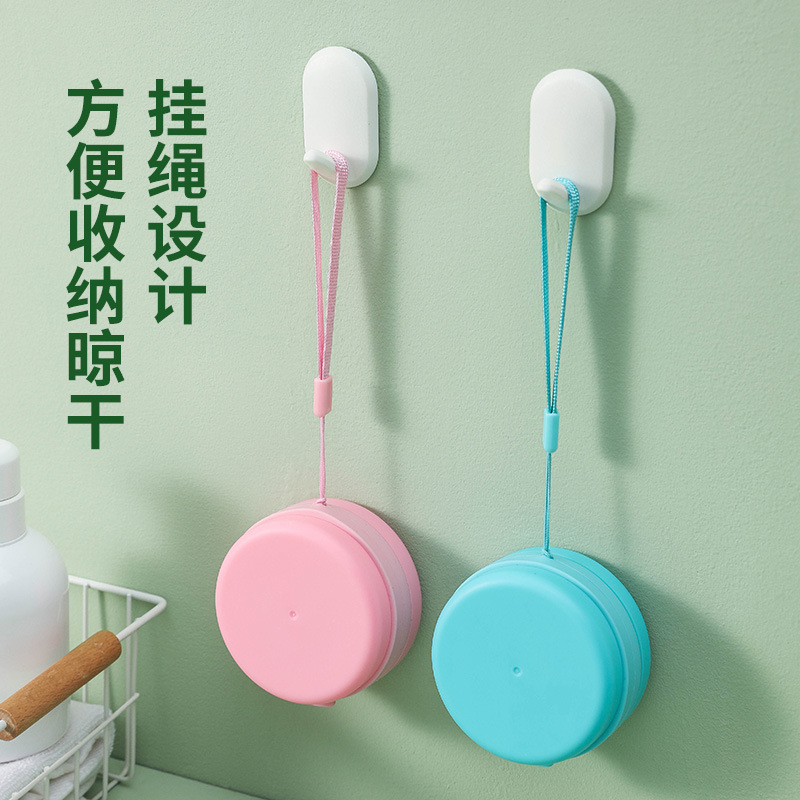 シリカゲル風呂ブラシは石鹸を入れることができます。|undefined
