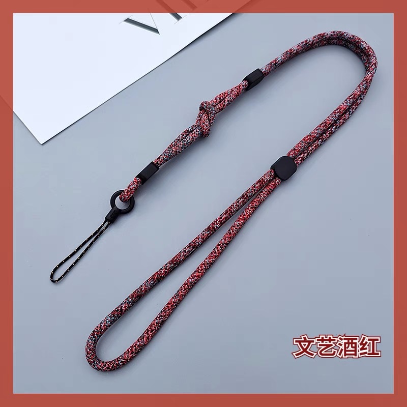 Cordón de doble uso de vino rojo artístico