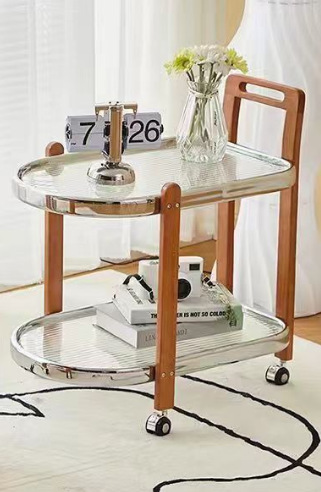 창홍 유리 체리 우드