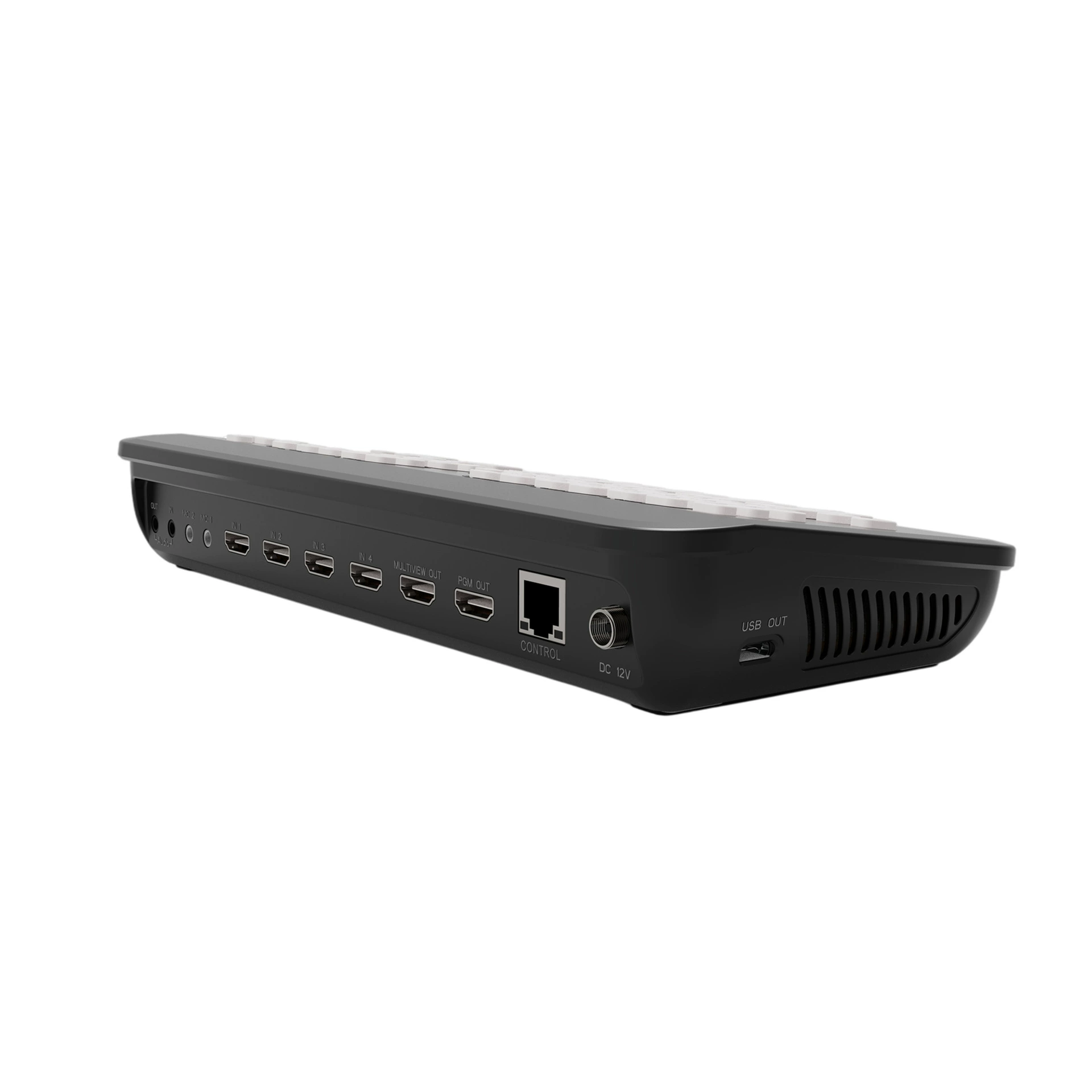 Четырехпоточная HDMI-станция вещания поддерживает RGB фоновую вырезку в прямом эфире с записью, видеоконференциями и другими HD-передачами