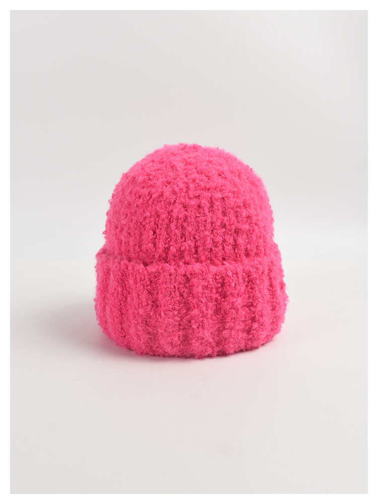 Women's Simple Style Solid Color Eaveless Wool Cap display picture 14