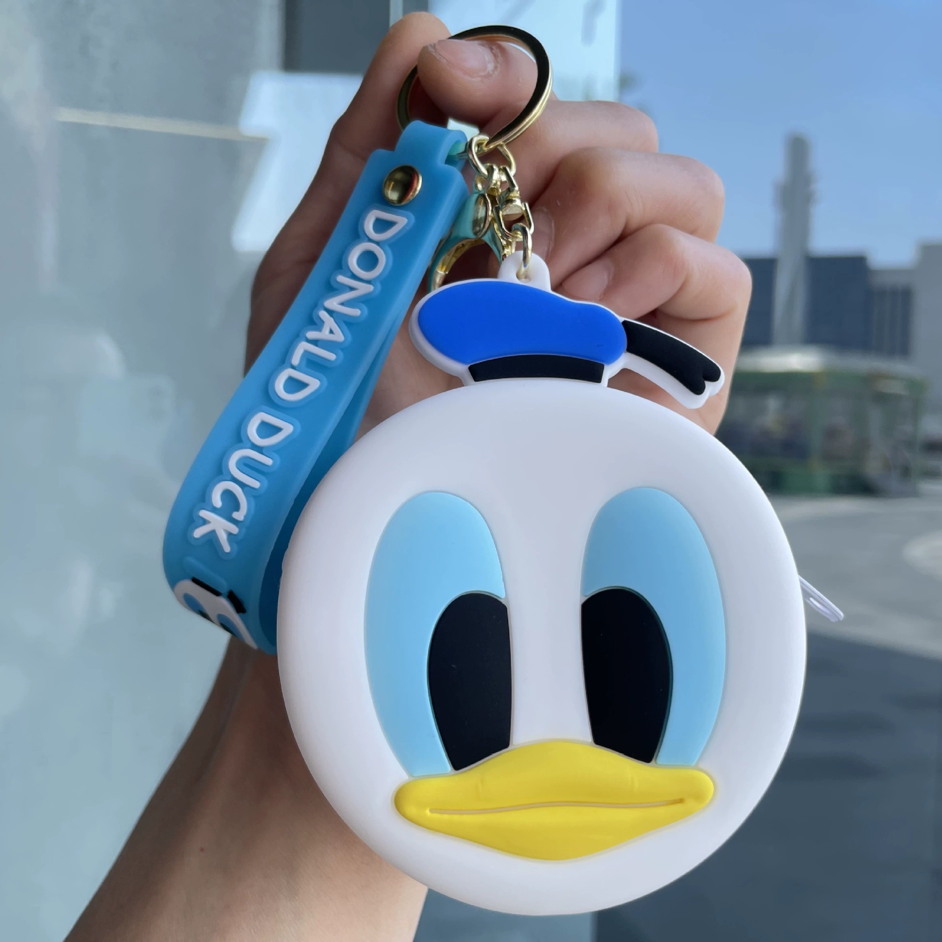 Sanrio силиконовый кошелек, сумочка для ключей, брелок, подвеска, подарок на день рождения